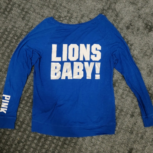 Victoria's Secrect PINK Detroit Lions Shirt - Picture 2 of 5